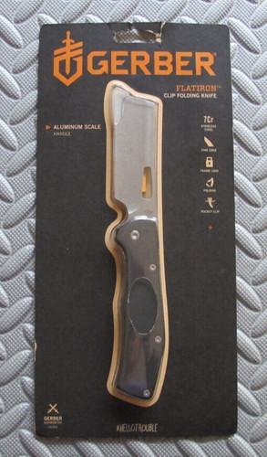 Gerber flatiron clip folding - flatiron,