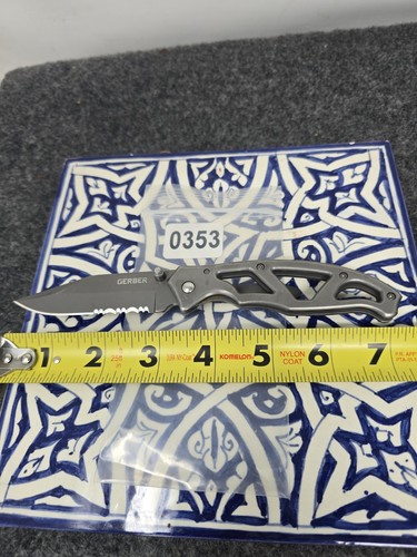 Gerber paraframe serrated - gerber,